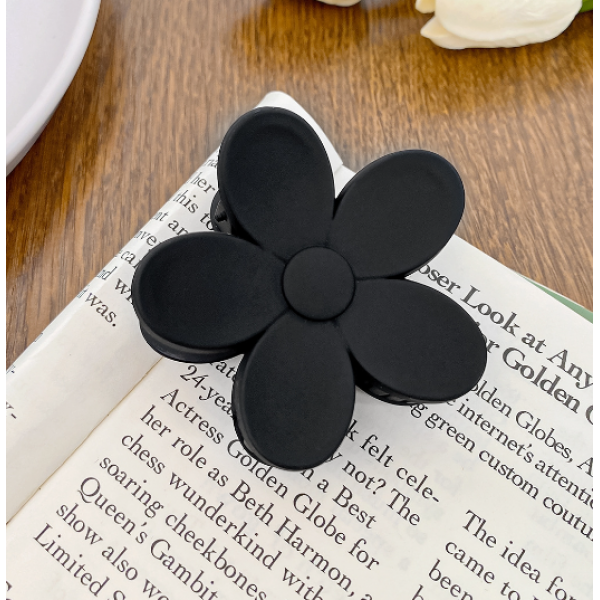 Затискач для волосся "Spring Flower", 7 кольорів, 6,2 см