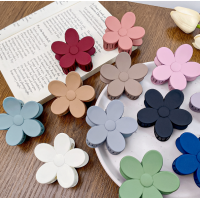 Затискач для волосся "Spring Flower", 7 кольорів, 6,2 см