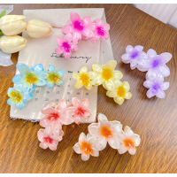 Затискач для волосся "Crystal Flower", 6 кольорів, 10х5.5 см