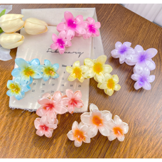 Затискач для волосся "Crystal Flower", 6 кольорів, 10х5.5 см