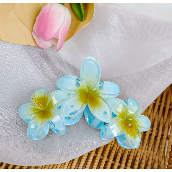 Затискач для волосся "Crystal Flower", 6 кольорів, 10х5.5 см