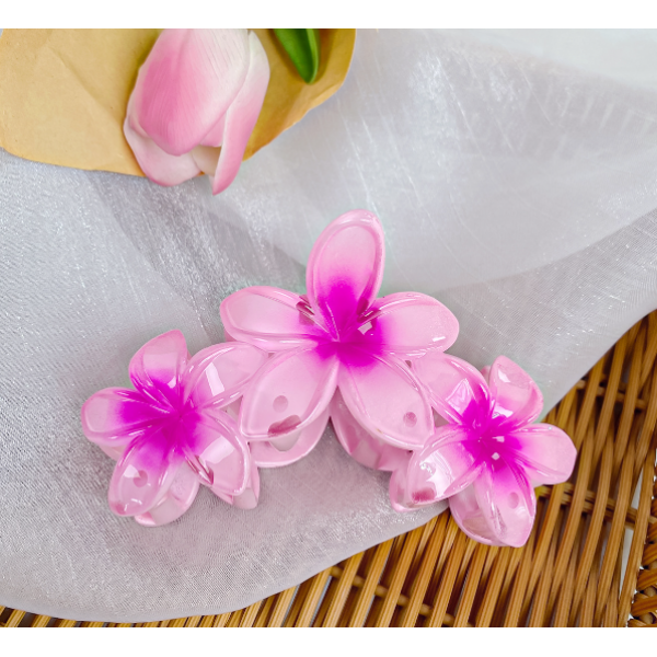 Затискач для волосся "Crystal Flower", 6 кольорів, 10х5.5 см