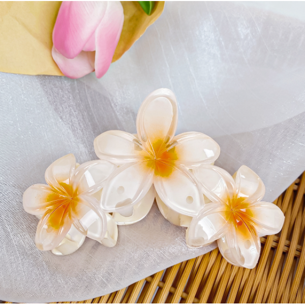 Затискач для волосся "Crystal Flower", 6 кольорів, 10х5.5 см