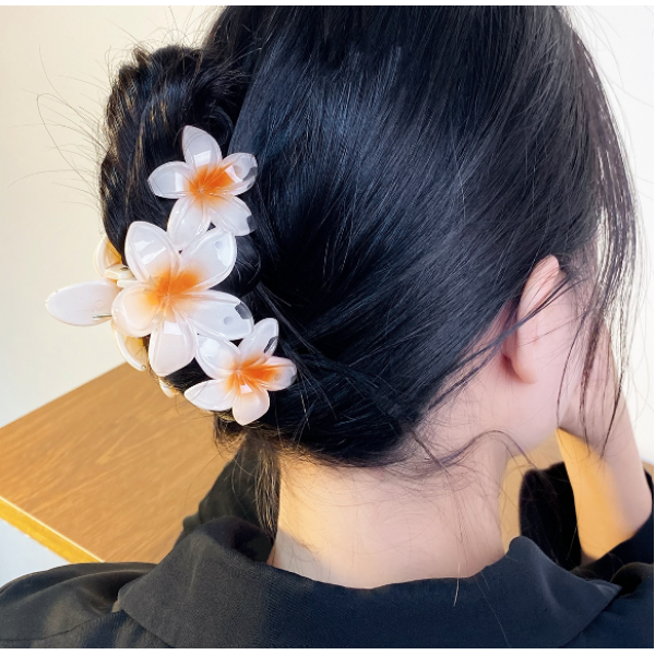 Затискач для волосся "Crystal Flower", 6 кольорів, 10х5.5 см