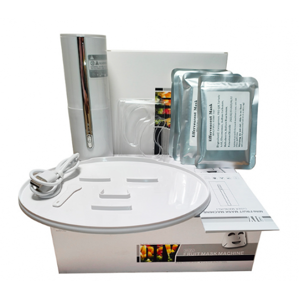 Апарат для виготовлення гідрогелевих масок для обличчя Smart Fruit and Vegetable Mask Machine, білий Апарат для виготовлення гідрогелевих масок для обличчя Smart Fruit and Vegetable Mask Machine, білий