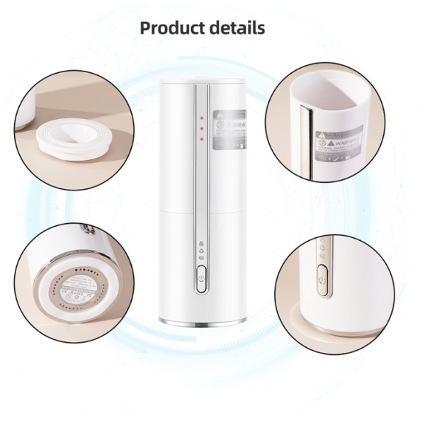 Апарат для виготовлення гідрогелевих масок для обличчя Smart Fruit and Vegetable Mask Machine, білий Апарат для виготовлення гідрогелевих масок для обличчя Smart Fruit and Vegetable Mask Machine, білий