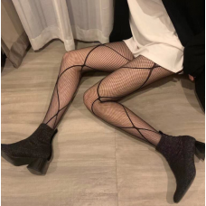Колготи нейлонові, жіночі, колготи з нейлонового шовку, чорні, S - L