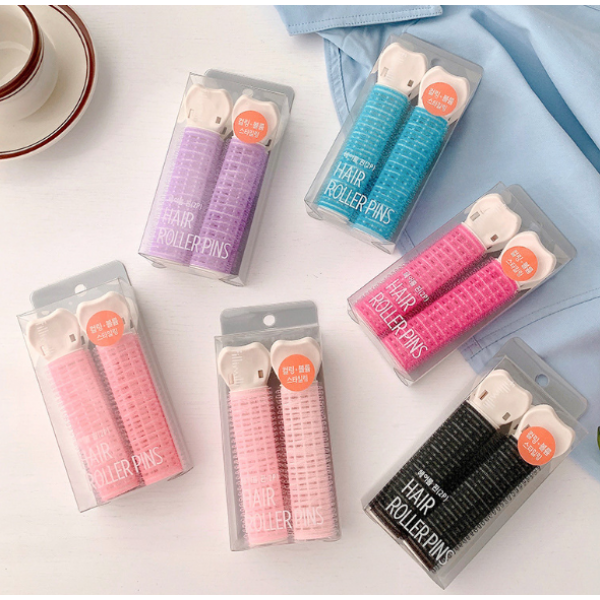 Бігуді м'які для волосся, бігуді із затискачем, різні кольори, 2 шт Бігуді м'які для волосся, бігуді із затискачем, різні кольори, 2 шт