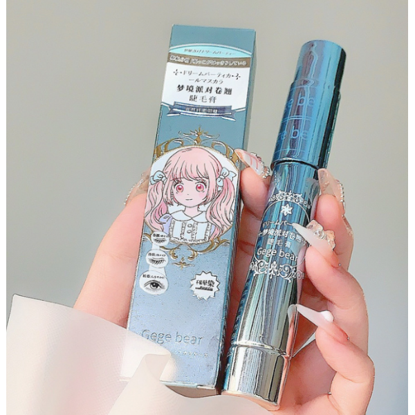 Туш для вій Gege Bear Mascara, водостійка, чорна