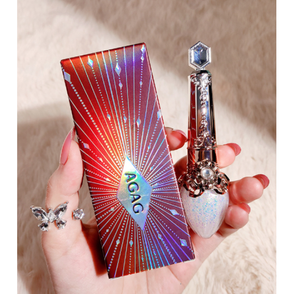 Тени для век перламутровые, блестящие, Agag Sparkling Liquid Eyeshadow, жидкие тени для век, 3 цвета