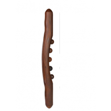 Шкребок Гуаша, букова палиця, масажер для Гуаша, акупунктурна палиця для масажу, 5 масажних точок, 36 см