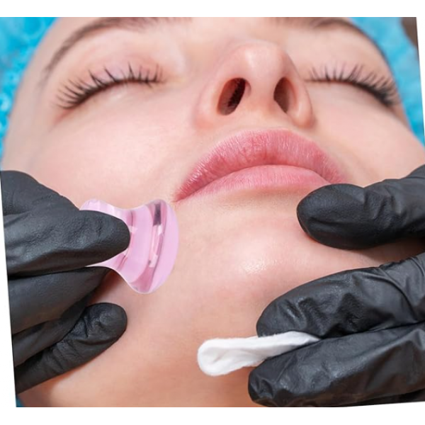 Шкребок ГуаШа Грибок із нефриту, натуральний нефритовий масажер ГуаШа, 3,5х3,8 см