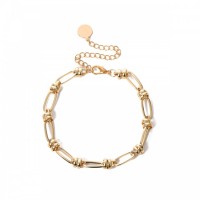 Ланцюжок із великими ланками "Combo", золото