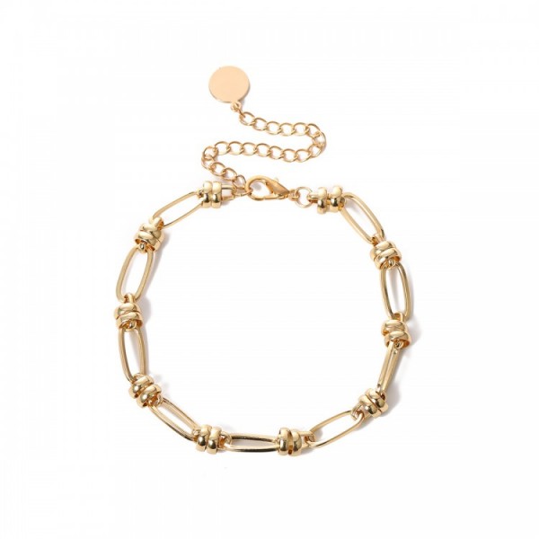 Ланцюжок із великими ланками "Combo", золото