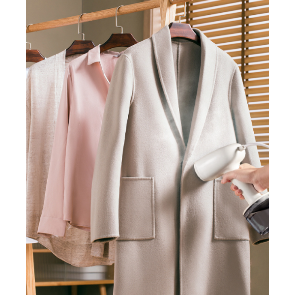 Отпариватель ручной портативный, миниутюг вертикальный GTJ-D10M1 с функцией дезинфекции, розовый