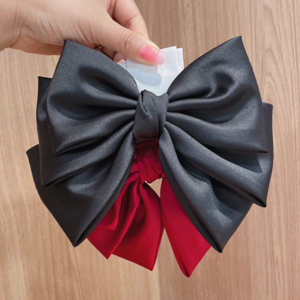 Бант-заколка для волосся «Bow», чорний, бант для зачісок