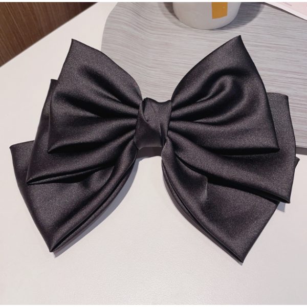 Бант-заколка для волосся «Bow», чорний, бант для зачісок