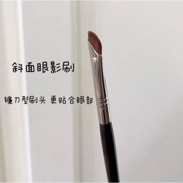 Пензлик для макіяжу зі скошеною голівкою, пензлик для підводки, 1 шт Пензлик для макіяжу зі скошеною голівкою, пензлик для підводки, 1 шт