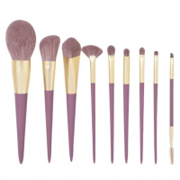 Пензлики для макіяжу, набір пензлів у футлярі, 9 шт