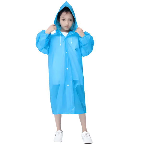 Дощовик дитячий з капюшоном (110 х 50 см), 5 кольорів
