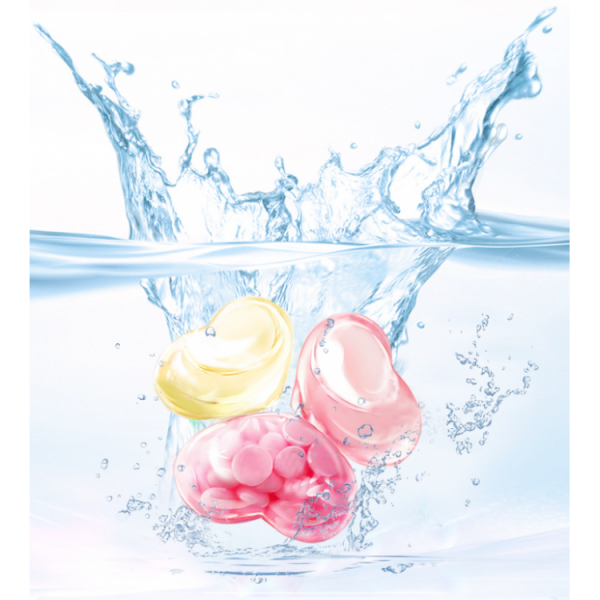 Гелева капсула для прання 3 в 1 "Triple Heart", 1 шт