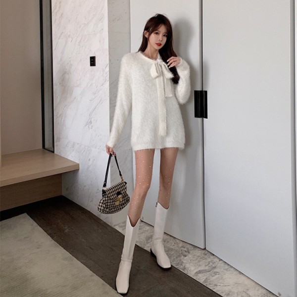 Колготи в сіточку, зі стразами, жіночі колготи зі стразами, бежеві, 1 шт