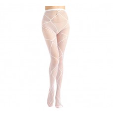 Колготи нейлонові, жіночі, колготи з нейлонового шовку, білі, S - L
