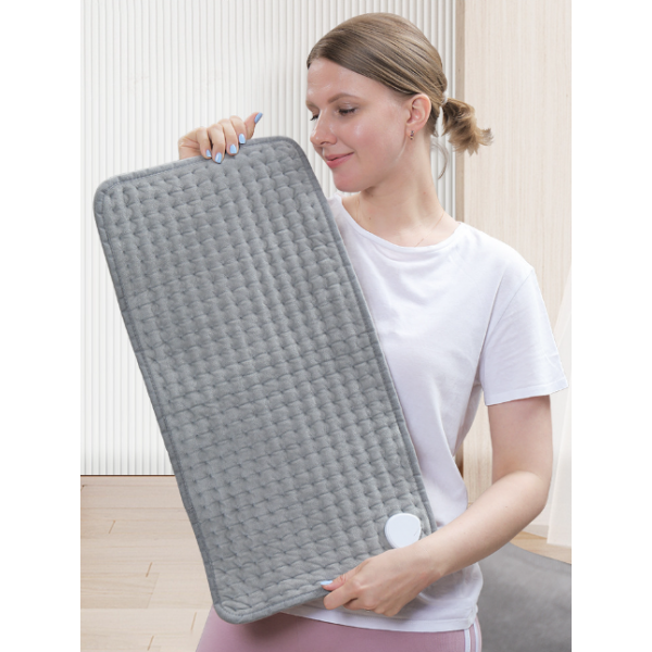 Грілка електрична, мініковдра з підігрівом, з пультом керування, 50*100 см, сіра