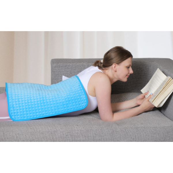 Грілка електрична, мініковдра з підігрівом, з пультом керування, 50*100 см, сіра