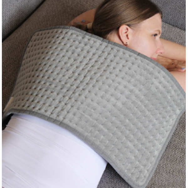 Грілка електрична, мініковдра з підігрівом, з пультом керування, 50*100 см, сіра