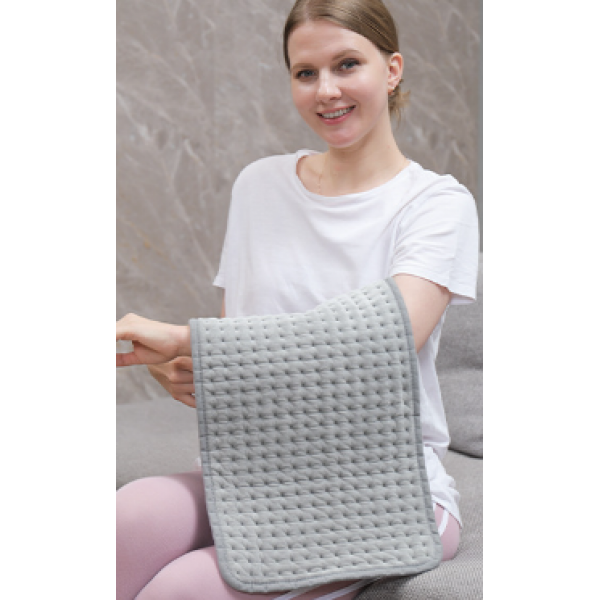 Грілка електрична, мініковдра з підігрівом, з пультом керування, 50*100 см, сіра