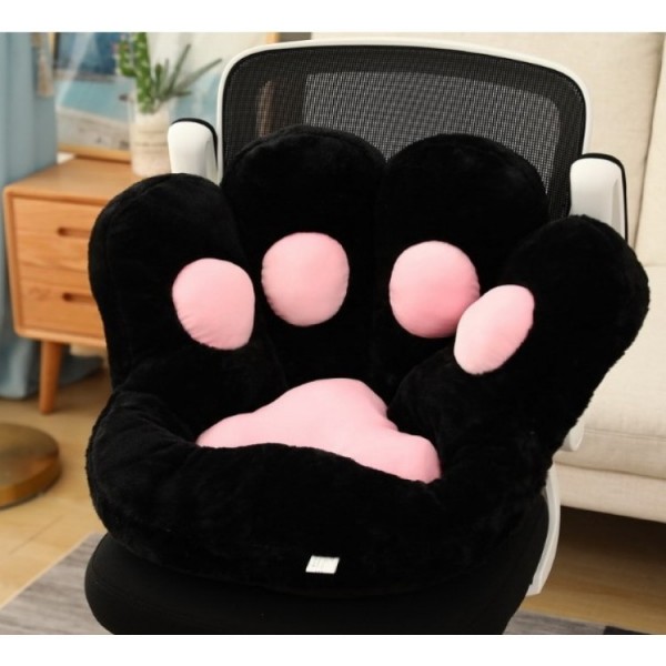 М'яка подушка для сидіння, Лапка, 50х60 см, чорна лапка М'яка подушка для сидіння, Лапка, 50х60 см, чорна лапка