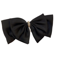 Шпилька для волосся з великим бантом "Butterfly", затискач для волосся, чорний