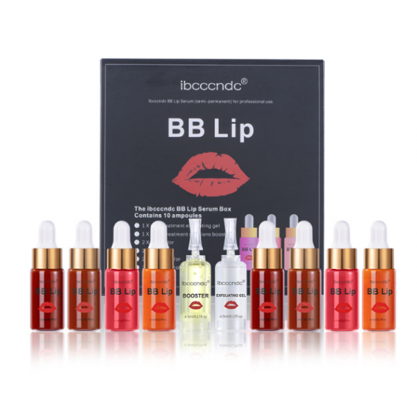 Профессиональный набор для перманентного макияжа губ ibcccndc BB Lip Serum (semi-permanent) for professional use