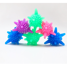 Набір резинових кульок для прання білизни, резинові м'ячики з шипами проти утворення катишок, 5х6 см, 5 шт