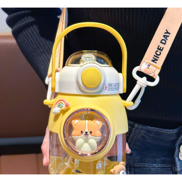 Пляшечка для води дитяча, різні кольори, 820 мл Пляшечка для води дитяча, різні кольори, 820 мл