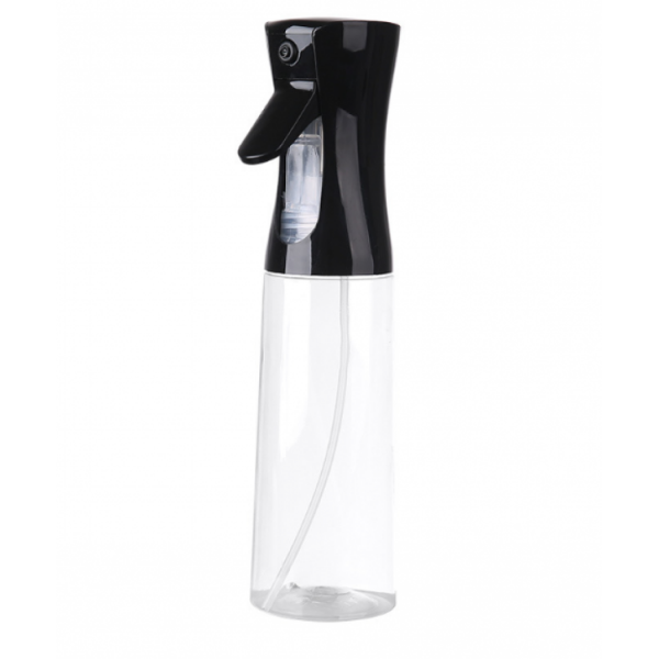 Розпилювач для олії, диспенсер для розпилення олії, оцту, води, 500 мл, пластик, чорний