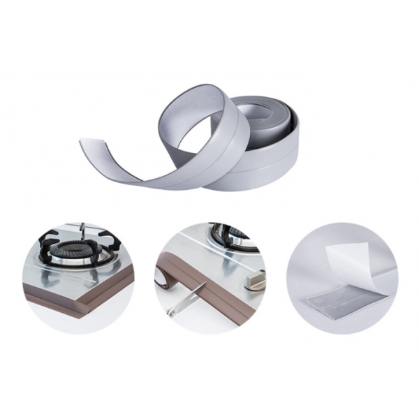 Стрічка самоклеюча водонепроникна, стрічка для ванни та раковини, зелена