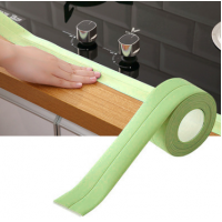 Стрічка самоклеюча водонепроникна, стрічка для ванни та раковини, зелена