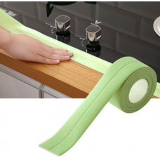 Стрічка самоклеюча водонепроникна, стрічка для ванни та раковини, зелена