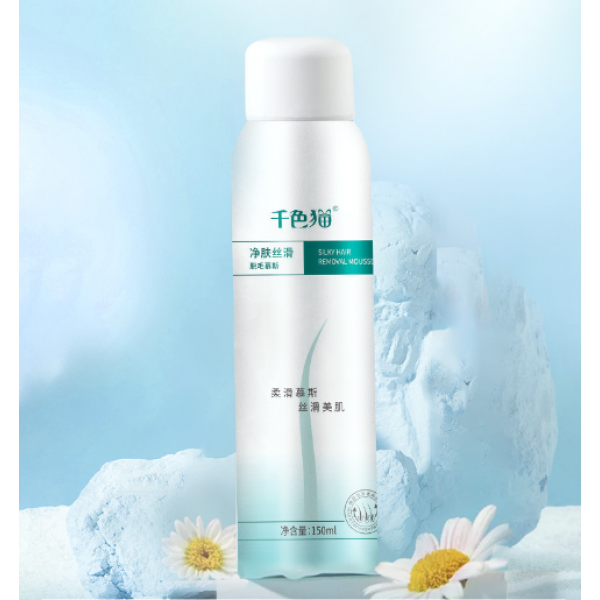 Пінка-спрей для видалення волосся, мус для безболісної депіляції, 150 мл