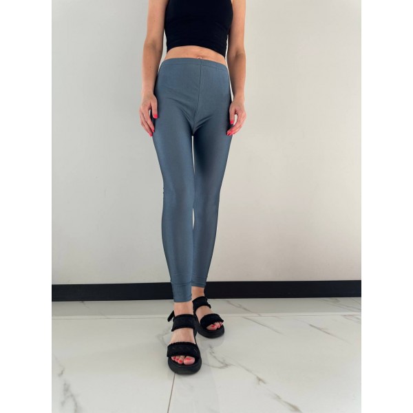 Лосіни "GloryMix" з глянцевим блиском, яскраві легінси, темно - сірі Лосіни "GloryMix" з глянцевим блиском, яскраві легінси, темно - сірі