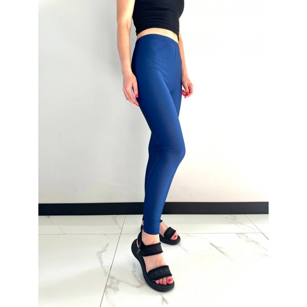 Лосины "GloryMix" c глянцевым блеском, яркие, темно - синие Лосины "GloryMix" c глянцевым блеском, яркие, темно - синие