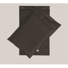 Пакет матовий самоклеючий для пакування, чорний, 40*50 см, 1 шт