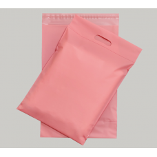 Пакет матовий самоклеючий для пакування, рожевий, 40*50 см, 1 шт