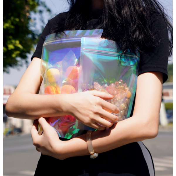 Пакет-саше прозорий блискучий, для пакування, із Zip-Lock замком, 10*15 см, 10 шт Пакет-саше прозорий блискучий, для пакування, із Zip-Lock замком, 10*15 см, 10 шт