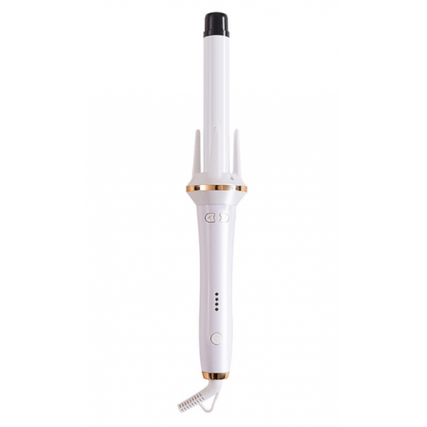 Плойка для волосся, стайлер для завивки локонів, білий, діаметр 25мм