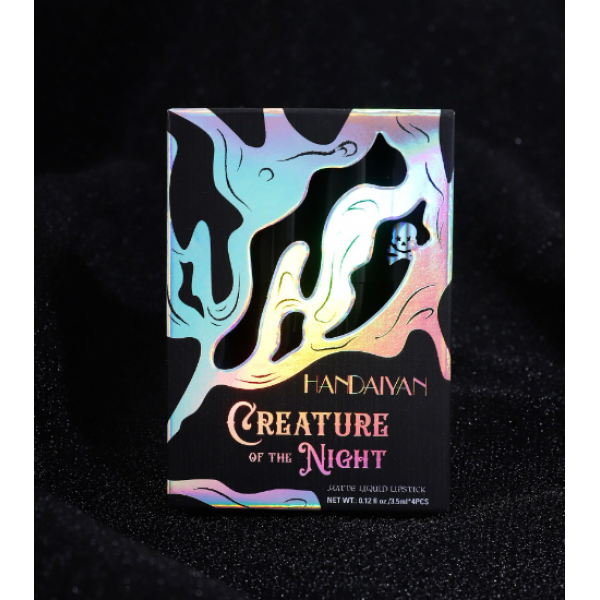 Помада рідка матова, Handaiyan Creature of the night, набір 4 шт, 72 г