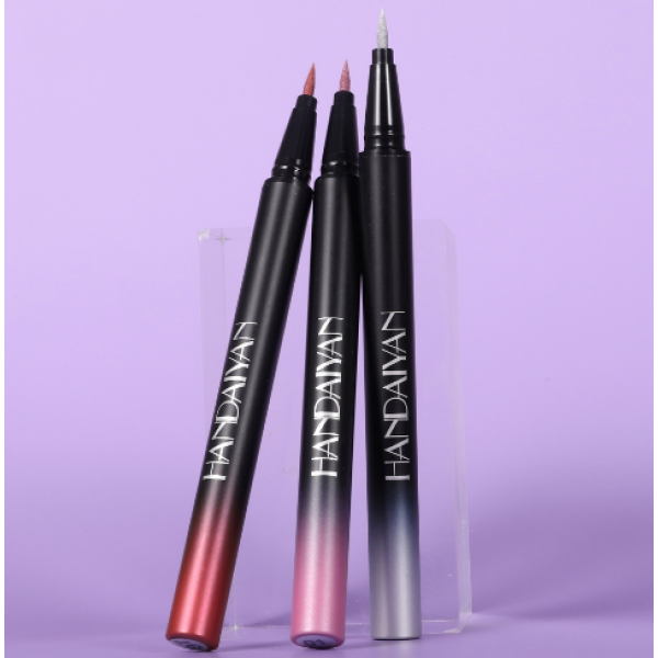 Подводка жидкая перламутровая для глаз Handaiyan Metallic Liquid Liner, водостойкая, разные цвета, 0,8 мл