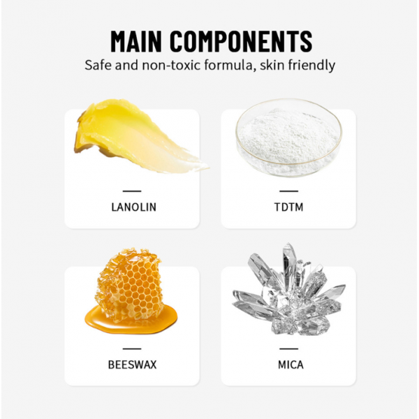 Помада матова біла для гриму Ibcccndc Eye White Stick, 3,8 г